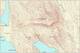 A topographic map, with contour lines and elevation labels.