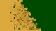 closer view of pollen granules, each having some holes/dots/indents visible